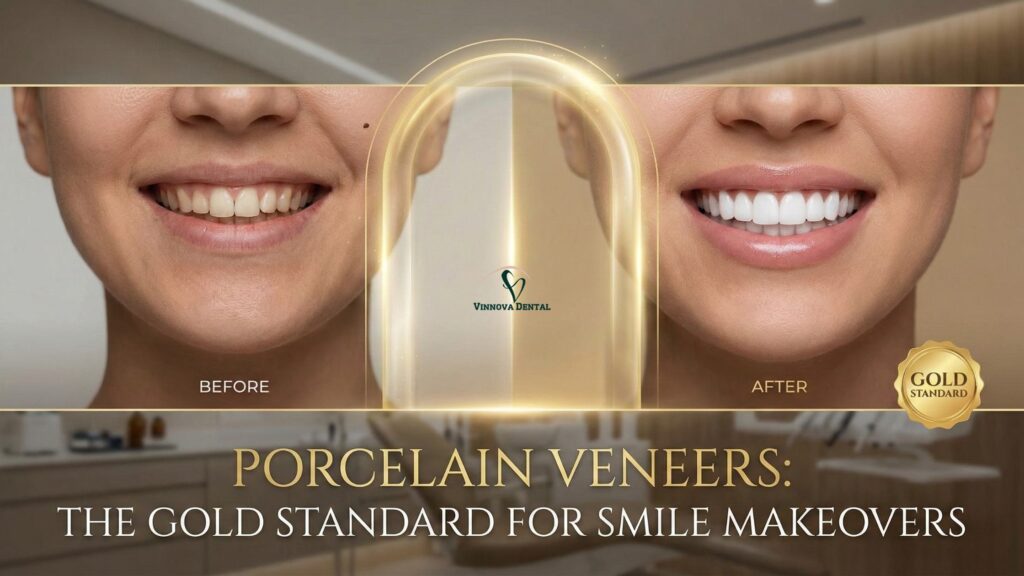 Why Porcelain Veneers Are the Gold Standard for Smile Makeovers Porcelain Veneers